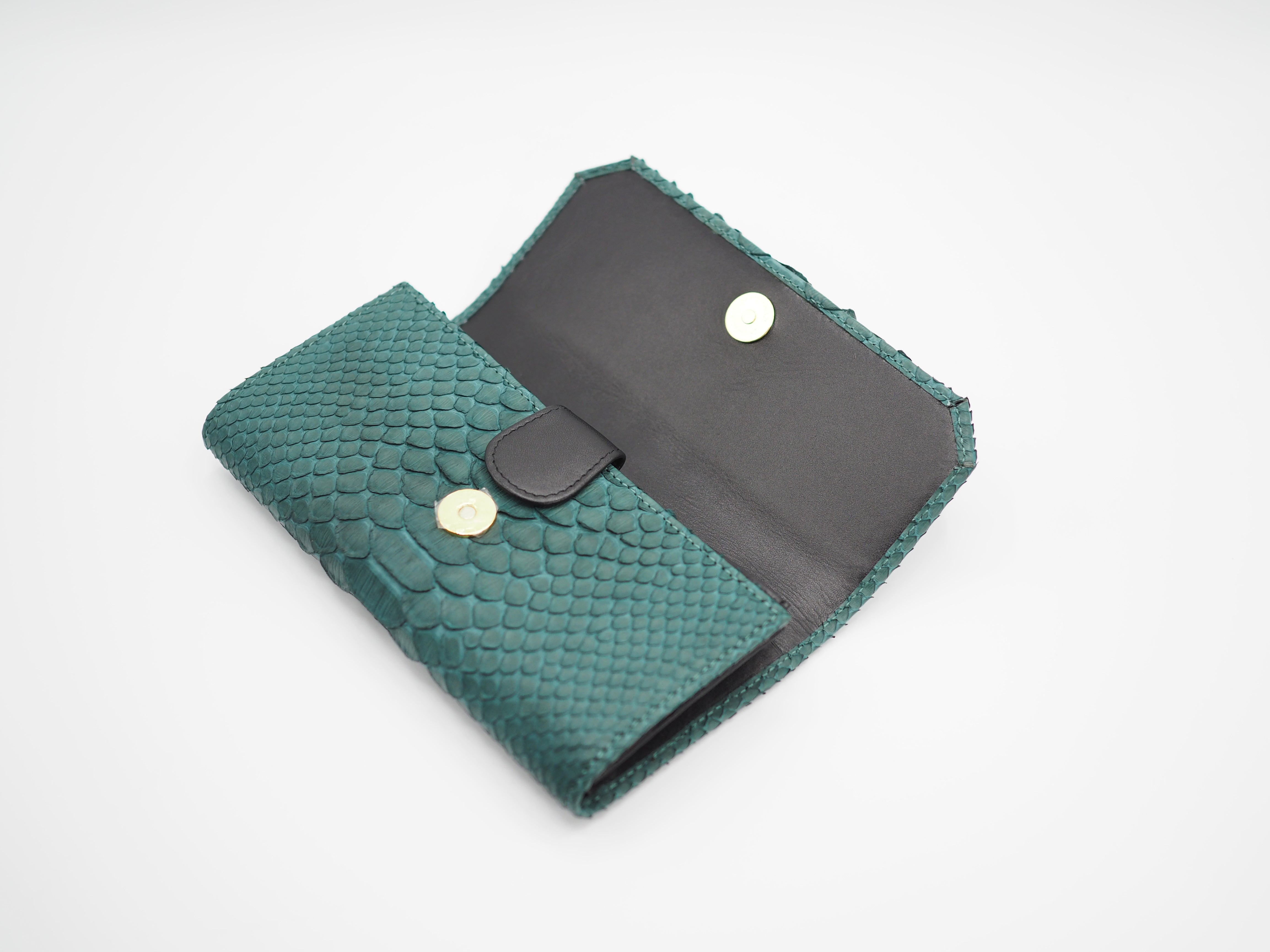 CLASSY WALLET PYTHON GREEN
