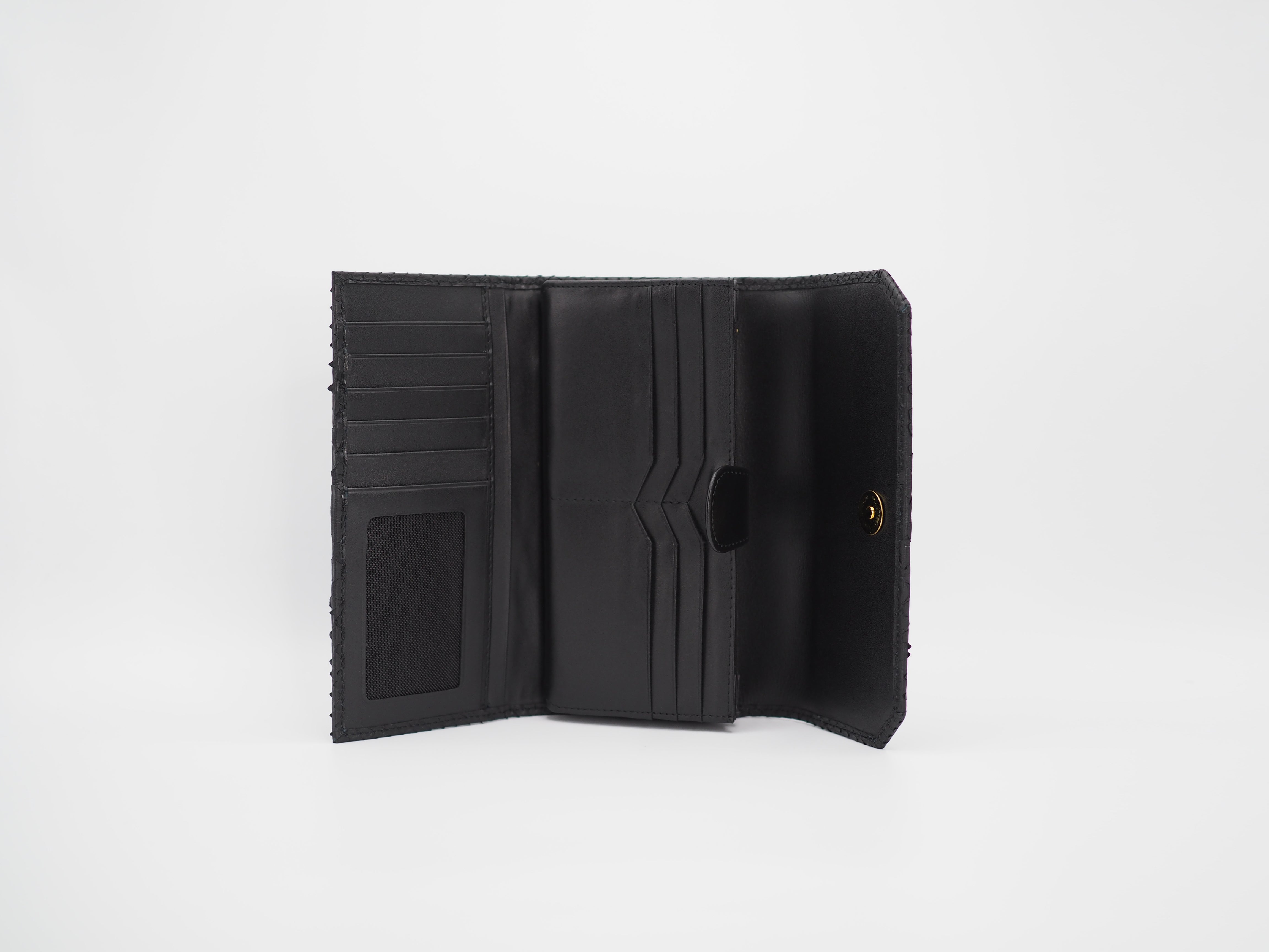 CLASSY WALLET PYTHON BLACK