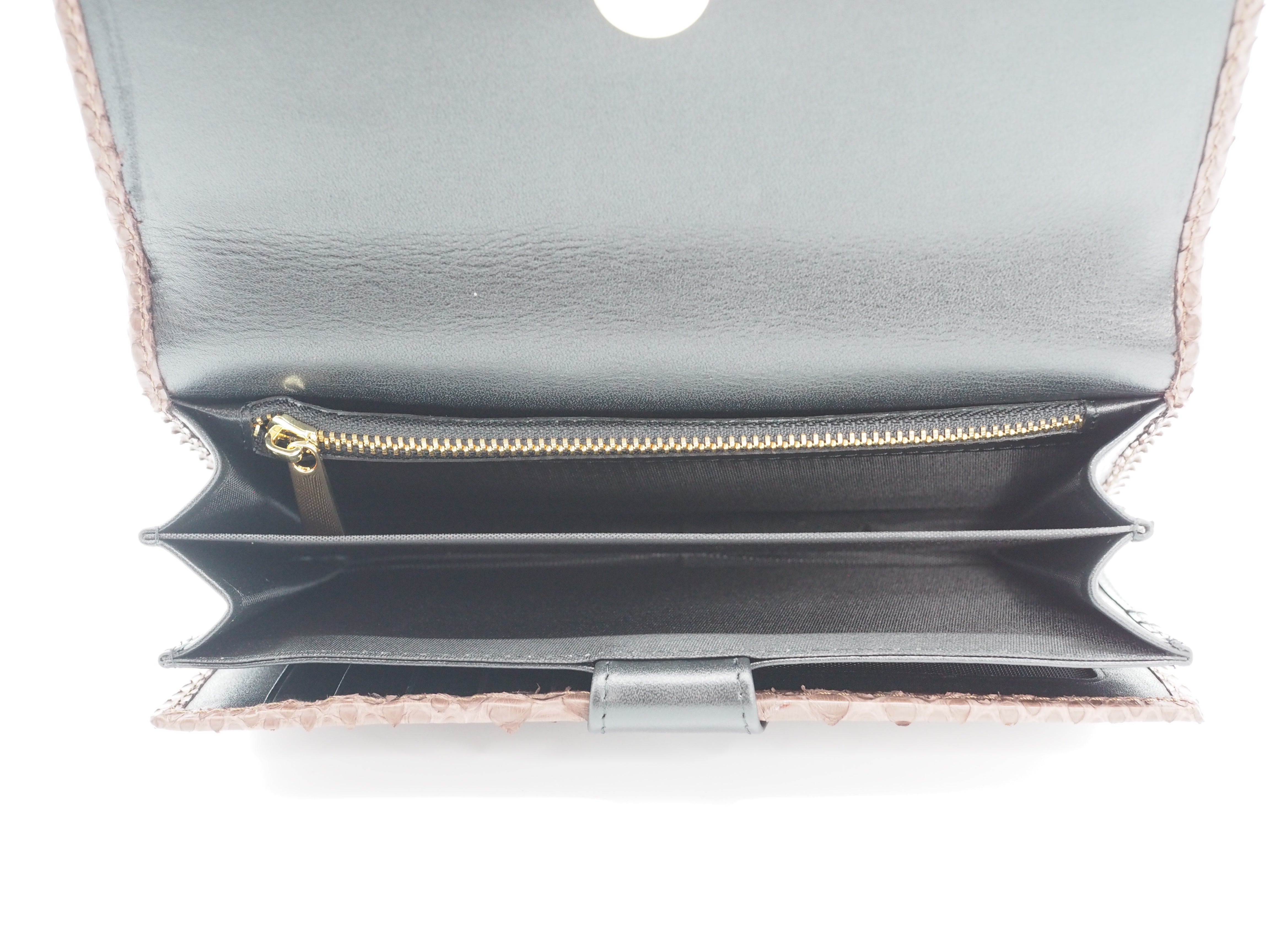 CLASSY WALLET PYTHON BROWN