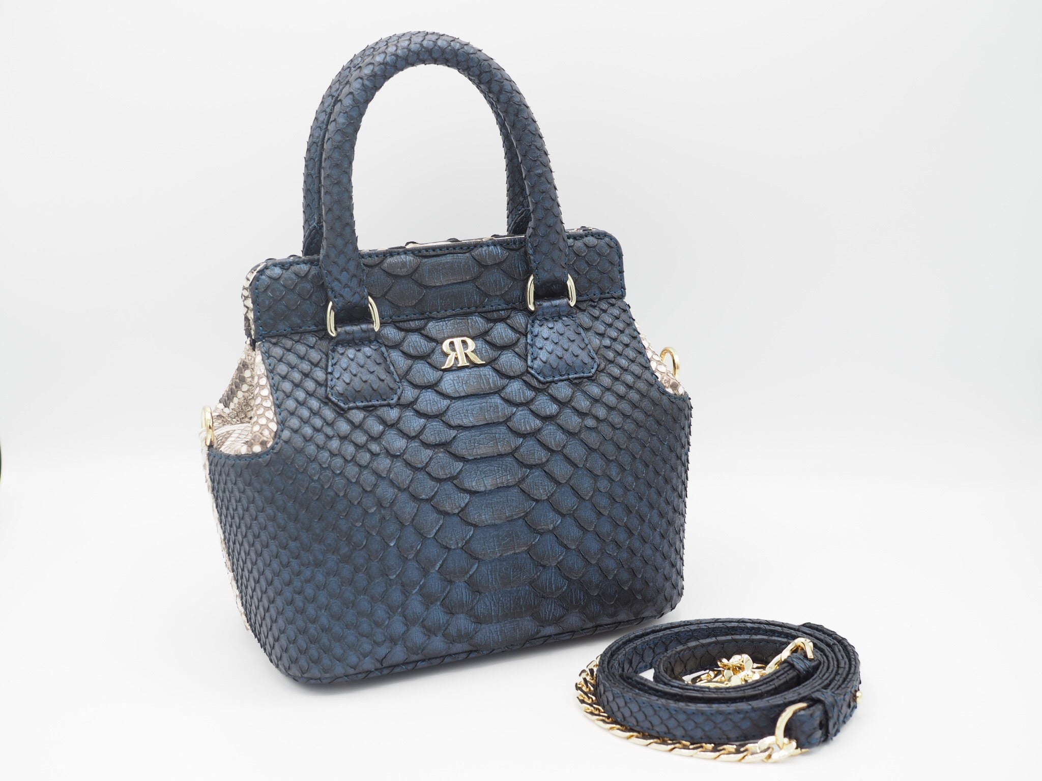[Pre-Order] JASMINE PYTHON METALLIC BLUE TWO TONE